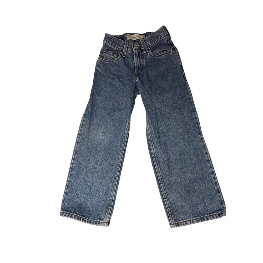 Levi's Vintage 90s 550 Relaxed Fit Jeans red Tab Medium Wash Boys‎ 8 Slim 22x22
